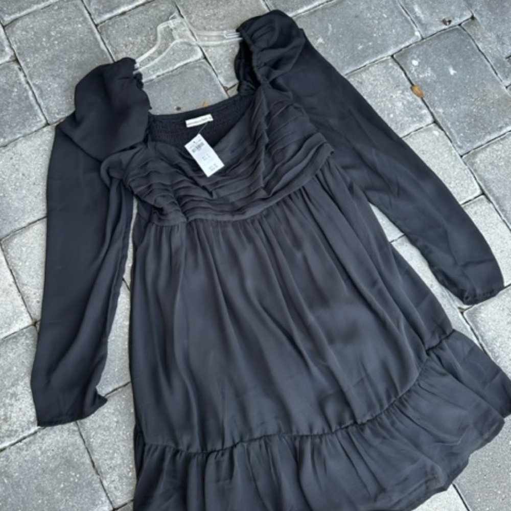 Abercrombie & Fitch Emerson dress (Black Chiffon)